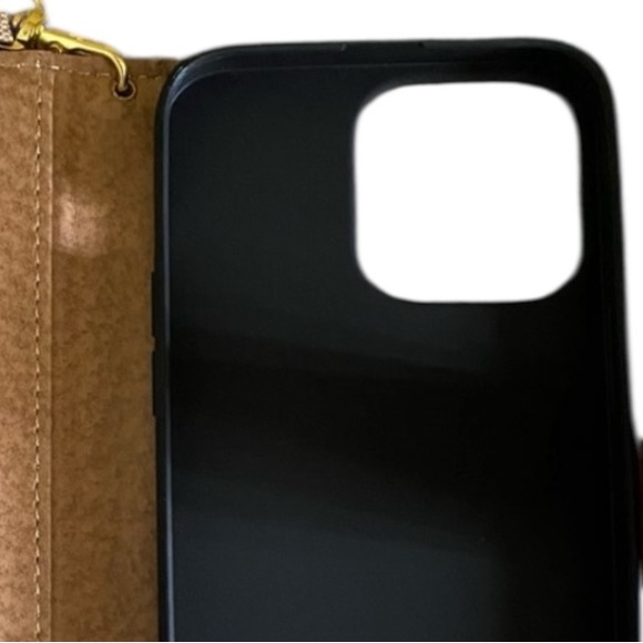 COACH iPhone 12 Pro max Flip Wallet Phone case - Picture 3 of 13